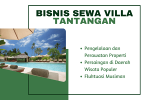 tantangan bisnis sewa vila 